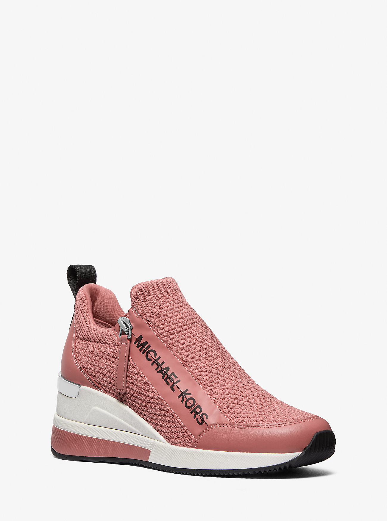 Willis Teksturert Stretch-Strikket Treningssko - ROSE