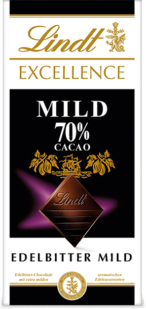 Lindt Excellence Mild 70% Tafel