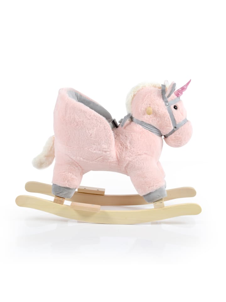 Moni Plüsch Schaukeltier Cookie WJ-6187 in rosa günstig kaufen onesize