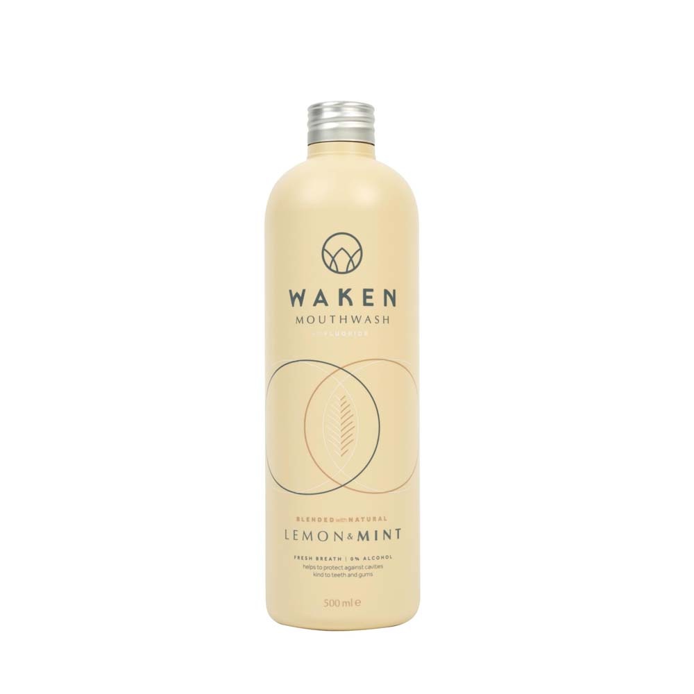 waken Bain de bouche Lemon & Mint 500ml Bain de bouche