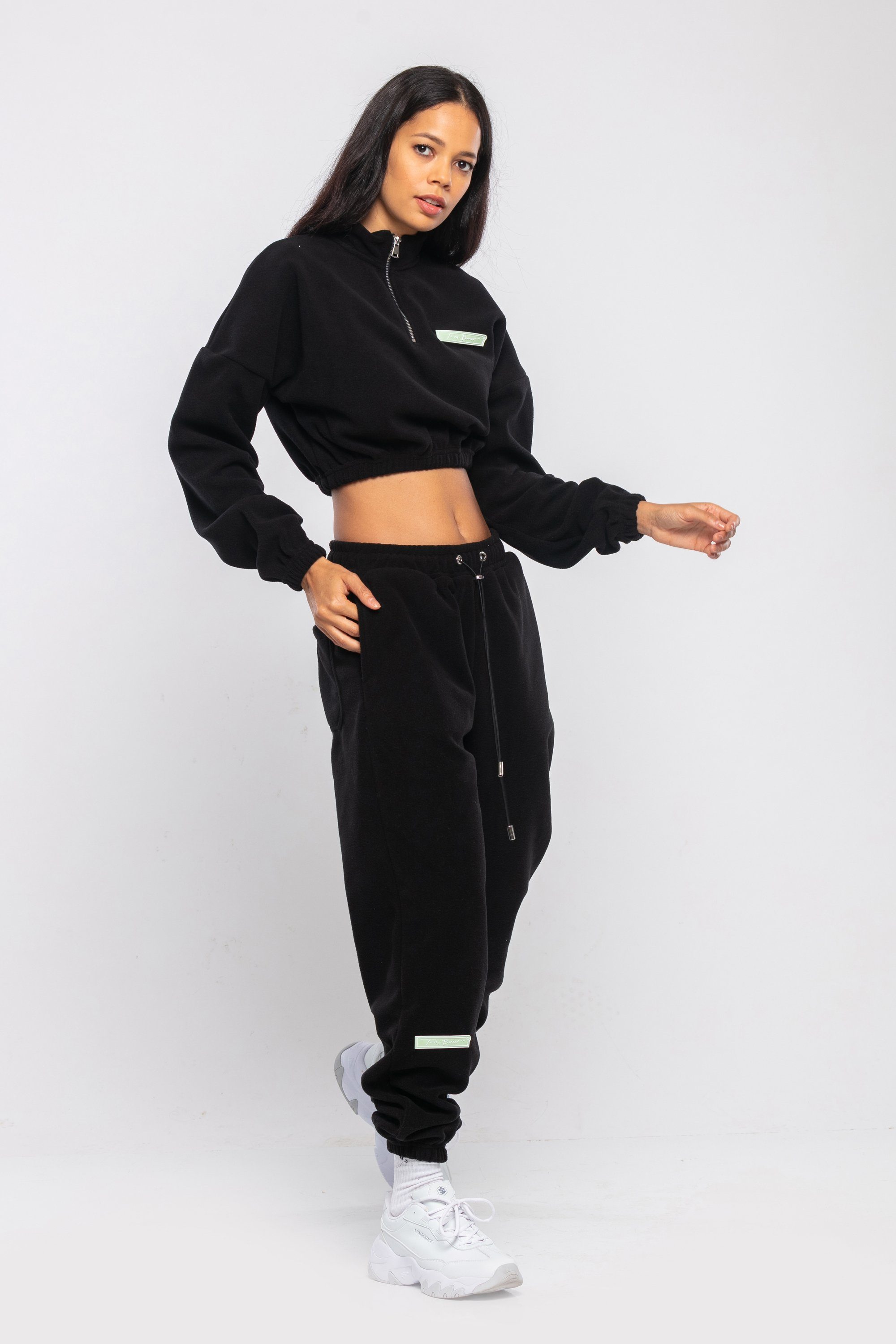 Tom Barron Trainingsanzug WOMAN REGULAR FIT FLEECE FABRIC TRACK SUIT