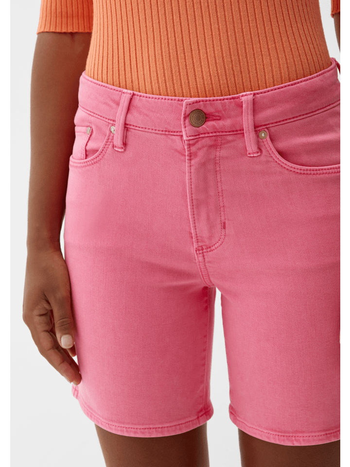 s.Oliver Jeans-Hose kurz in Pink günstig kaufen