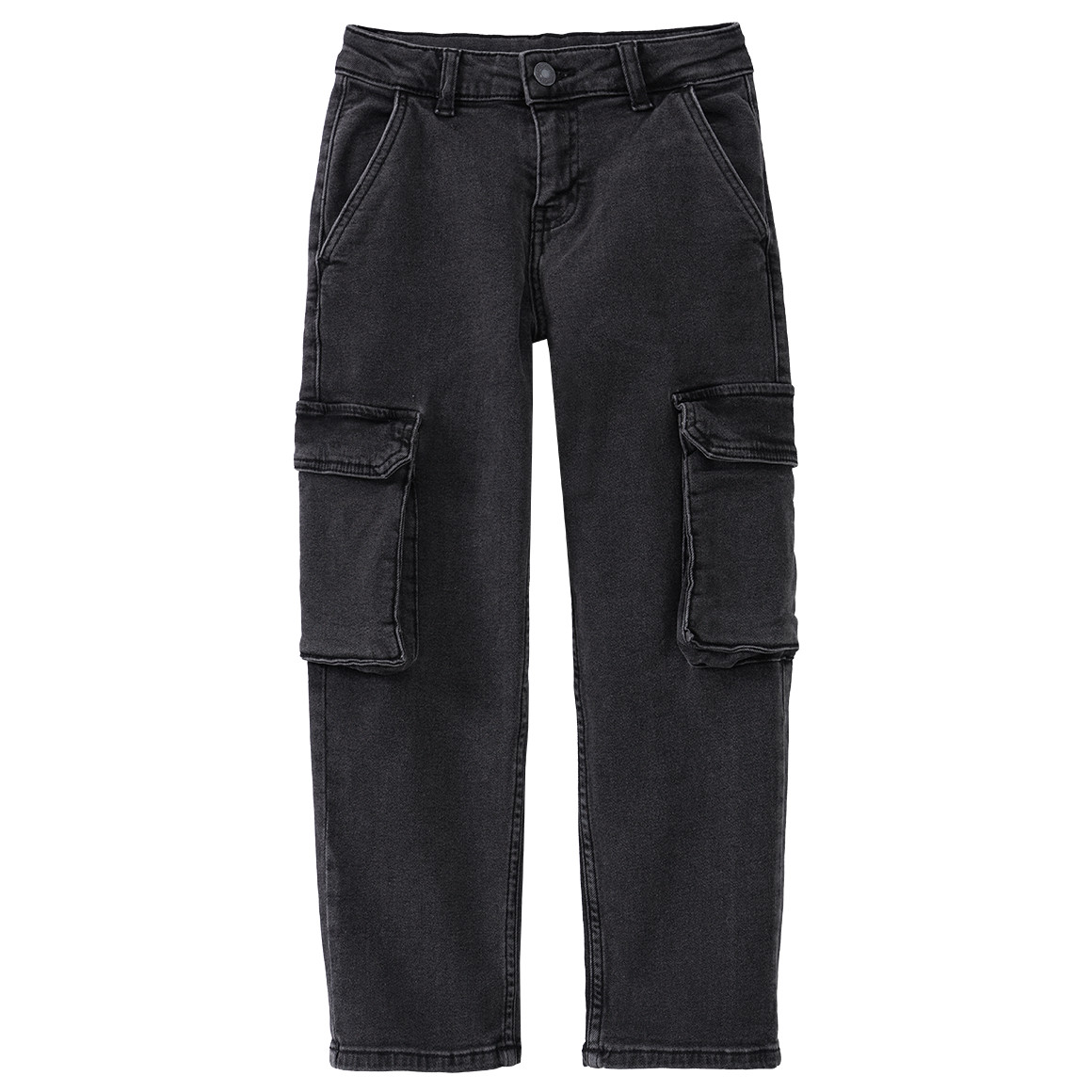 Jungen Cargo-Jeans mit geradem Bein