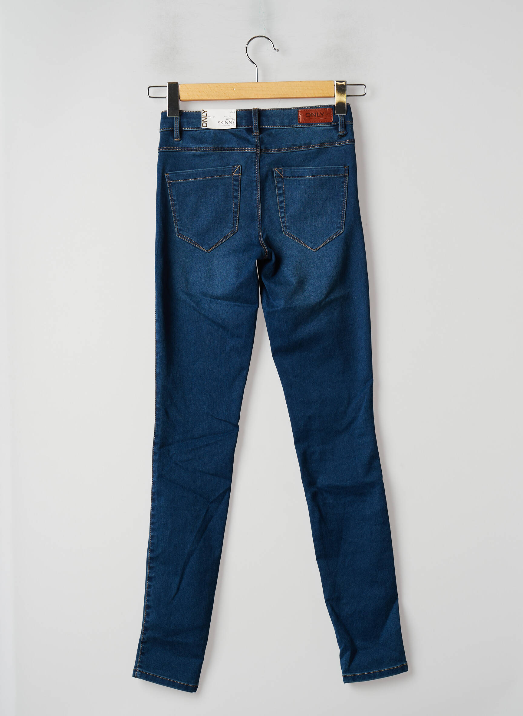 Only Jeans Skinny Femme couleur bleu