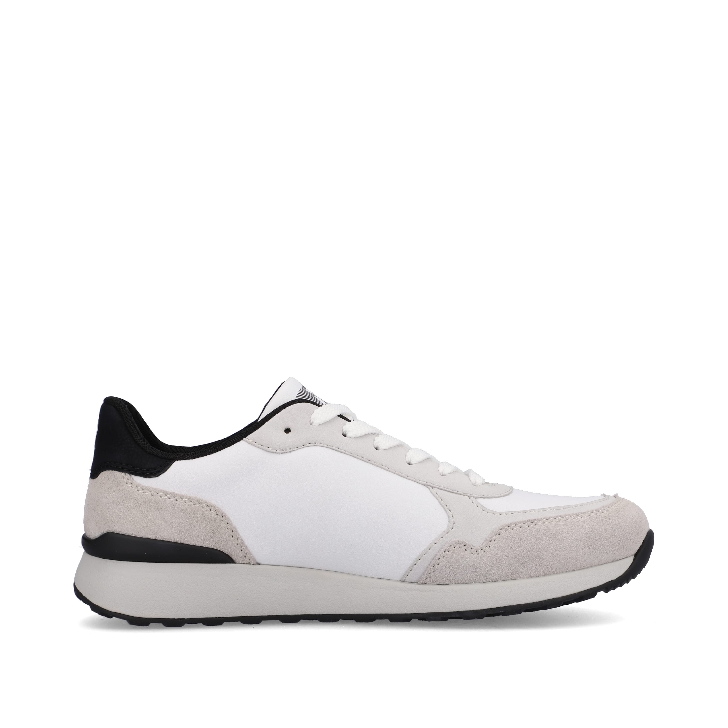 Rieker Herren Sneaker Low pearl-white grey