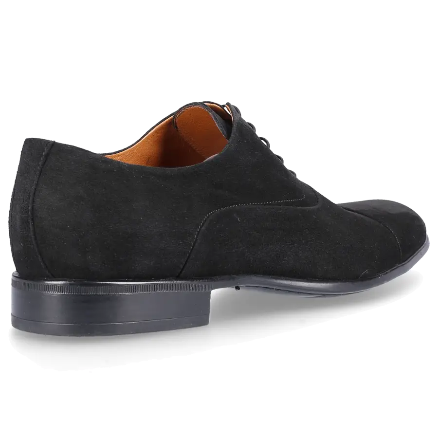 Moreschi - Businessschuhe Oxford 039165 Veloursleder - schwarz