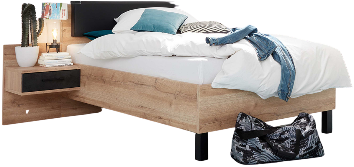 Interliving Futon-Bett IL 1701 Eiche 120 x 200
