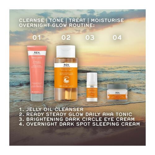 REN Overnight Glow Dark Fläck Sovkräm 50 ml