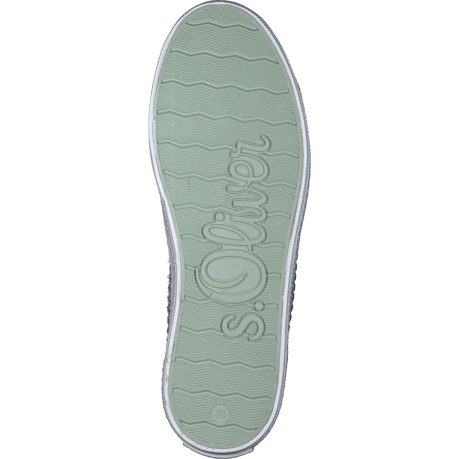 s. Oliver 23650, Sneakers Low, Damen, Grün
