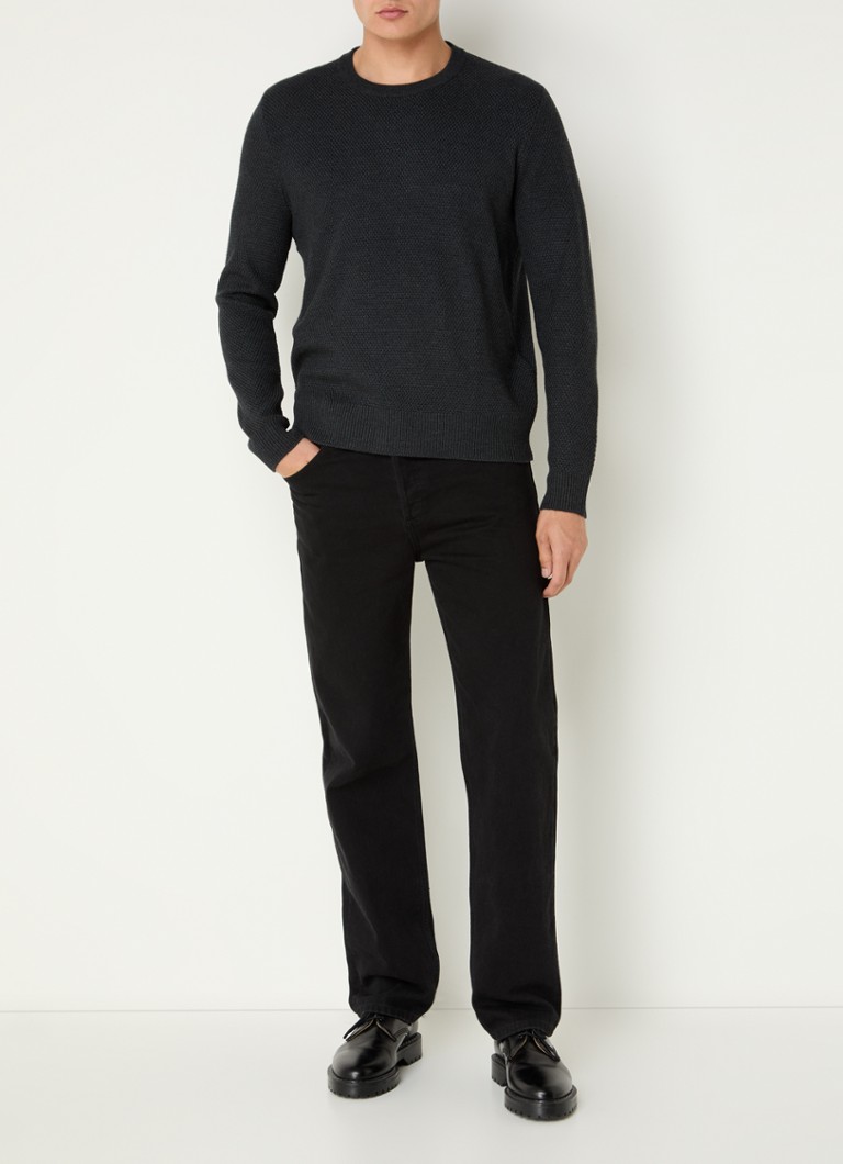 Sandro Chunky knit pullover in wool blend