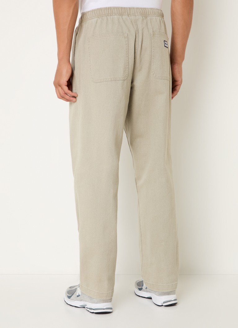 Obey brīva piegriezuma chino krekls ar sānu kabatām