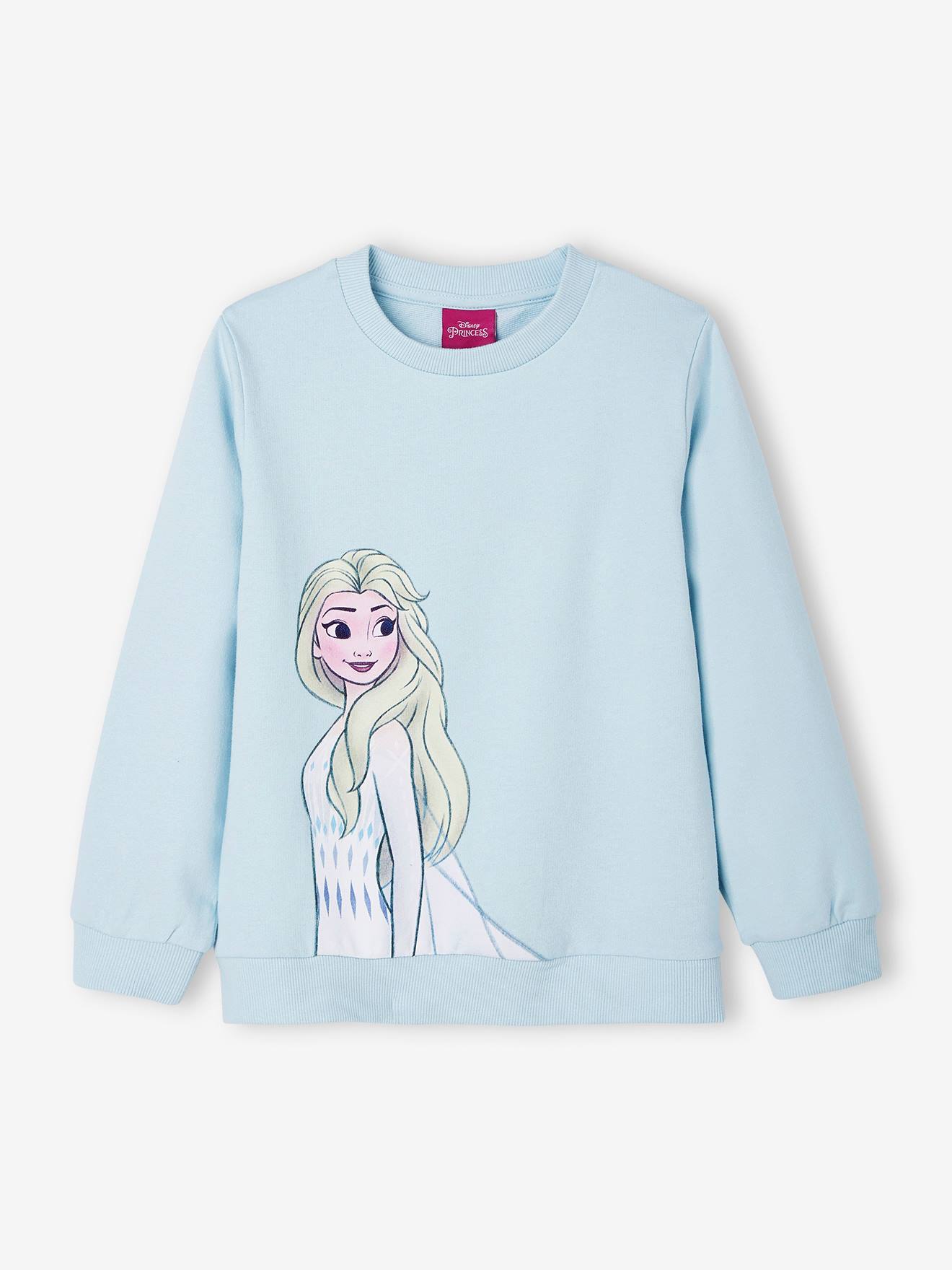 Sweat fille DS® La Reine des Neiges 2 bleu ciel