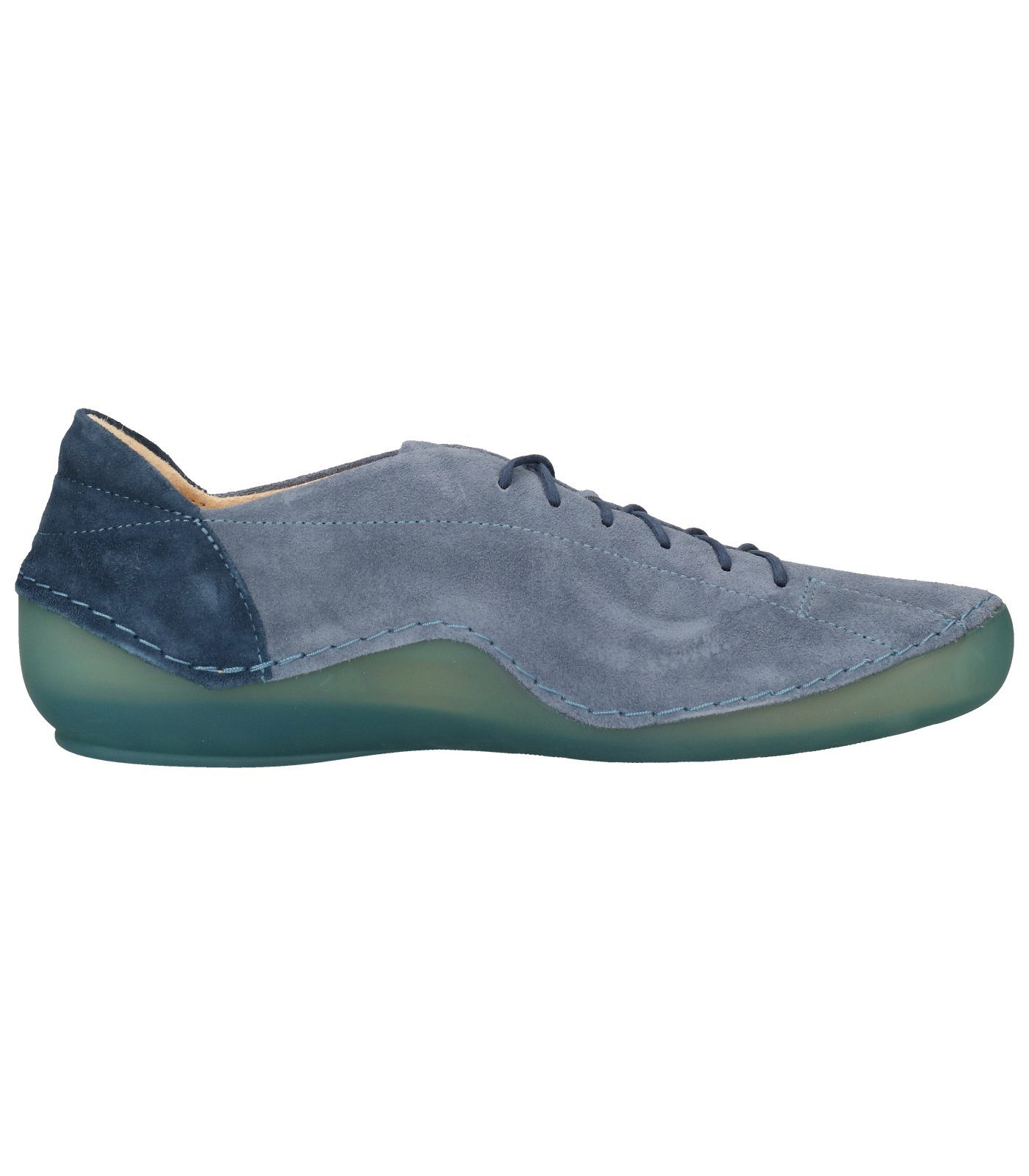 Think! Halbschuhe Veloursleder Schnürschuh