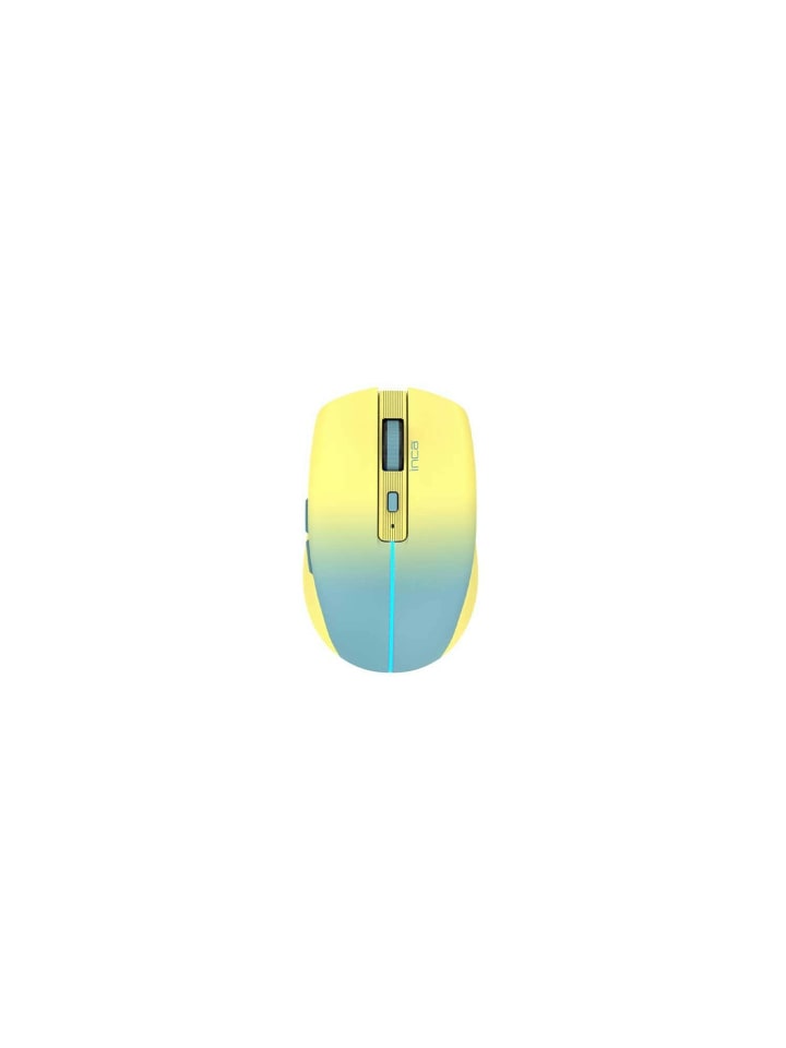Inca Inca Maus 1600 DPI Wireless Bluetooth 6D Taste 500mAh Akku in Gelb günstig kaufen onesize