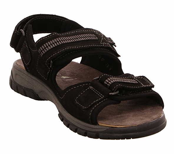 WALDLÄUFER Sportliche Sandalen schwarz