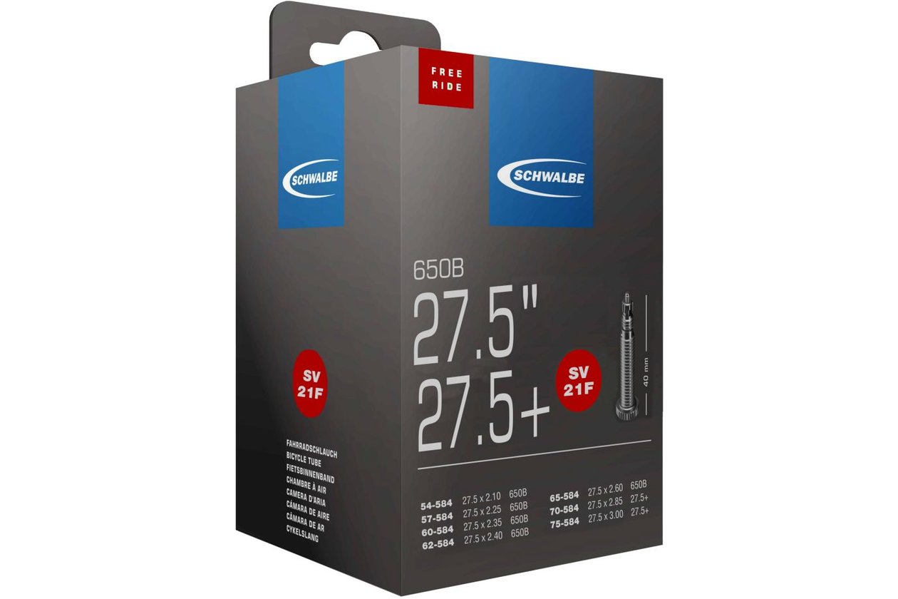 Schwalbe SV21F Freeride Schlauch 27,5 Zoll - 40 mm