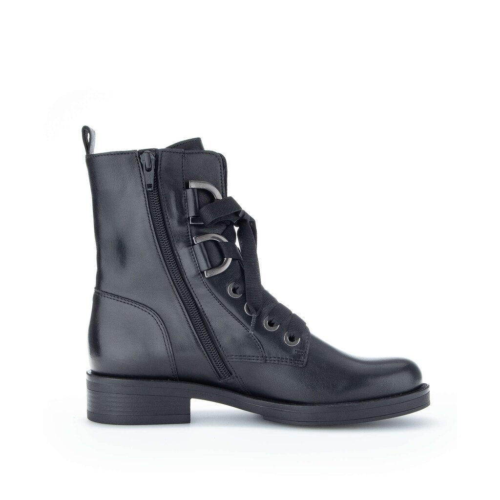 Gabor fashion Schnürstiefelette schwarz