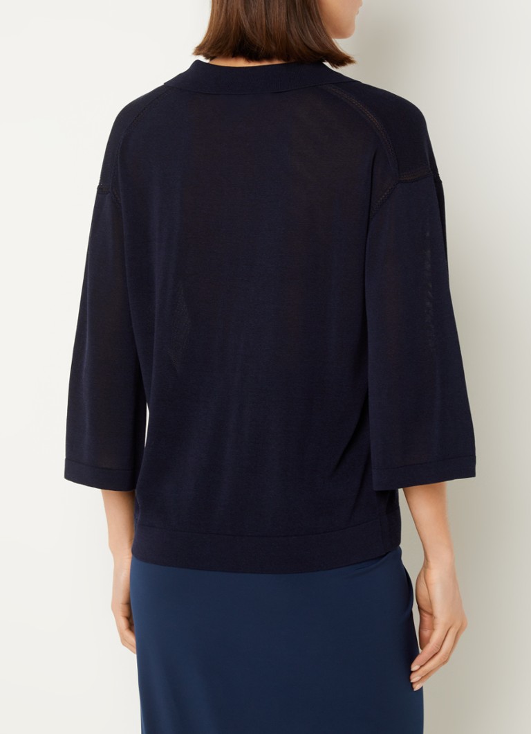 Top semitrasparente con scollo a V di Gerard Darel Loeya