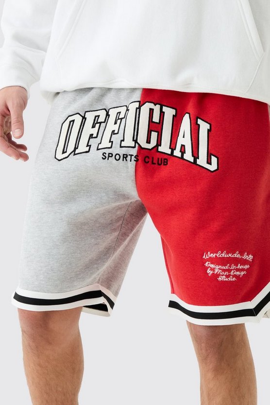 Gespleißte Official Basketball Jersey-Shorts