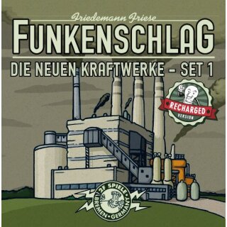 Funkenschlag: Erweiterung 3 Die Neuen Kraftwerke - Set 1 (Recharged) (DE)
