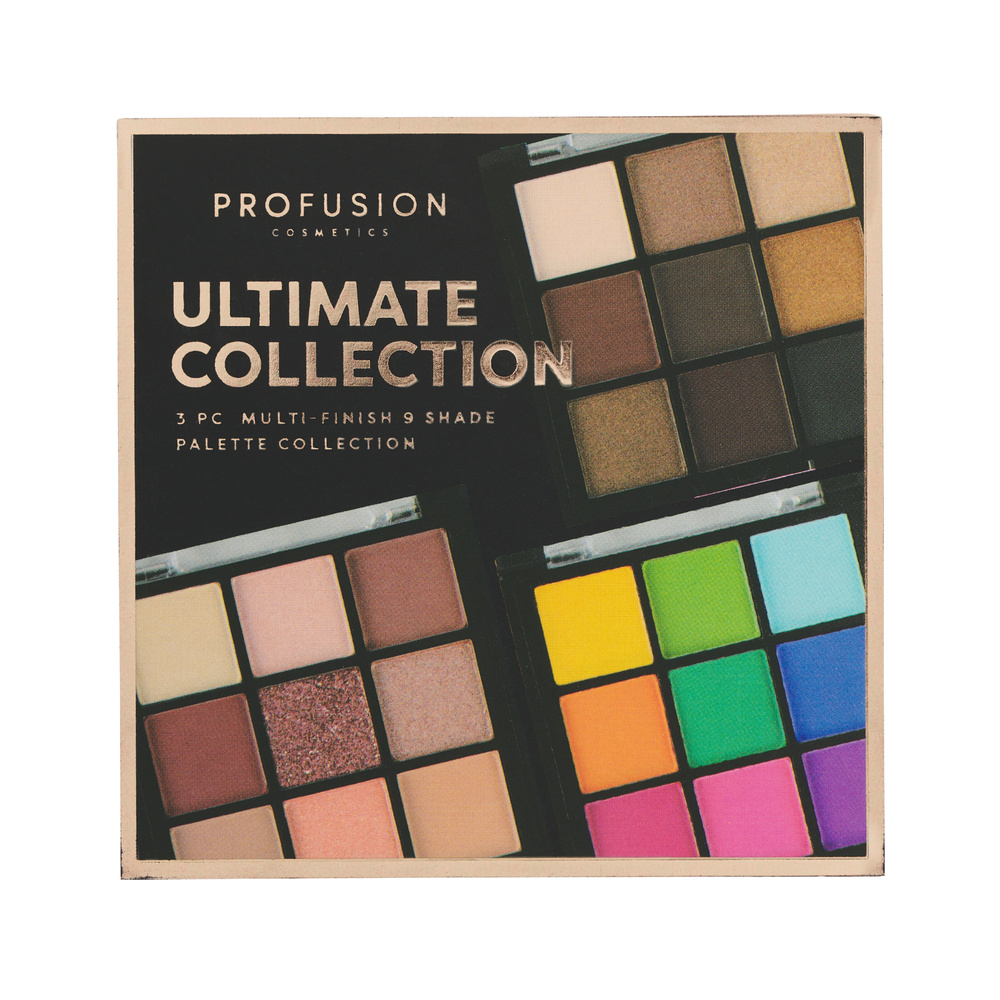 Profusion Cosmetics Coffret Ultimate Collection Palette de fards à paupières