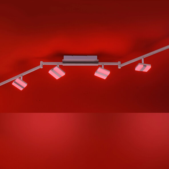 LED-Deckenleuchte LOLAsmart Sabi, 6-flammig
