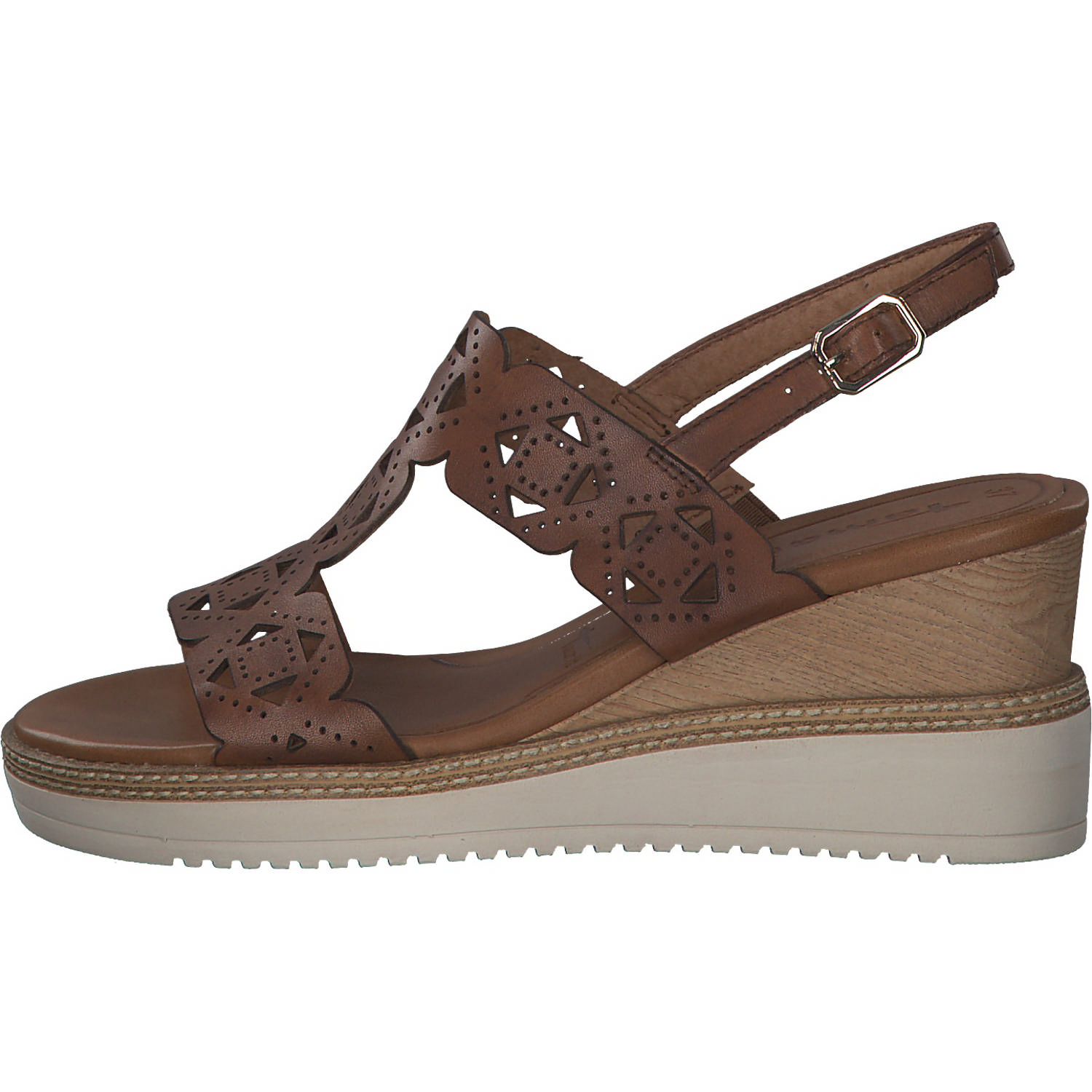 Tamaris 28372, Keilpumps, Damen, Braun