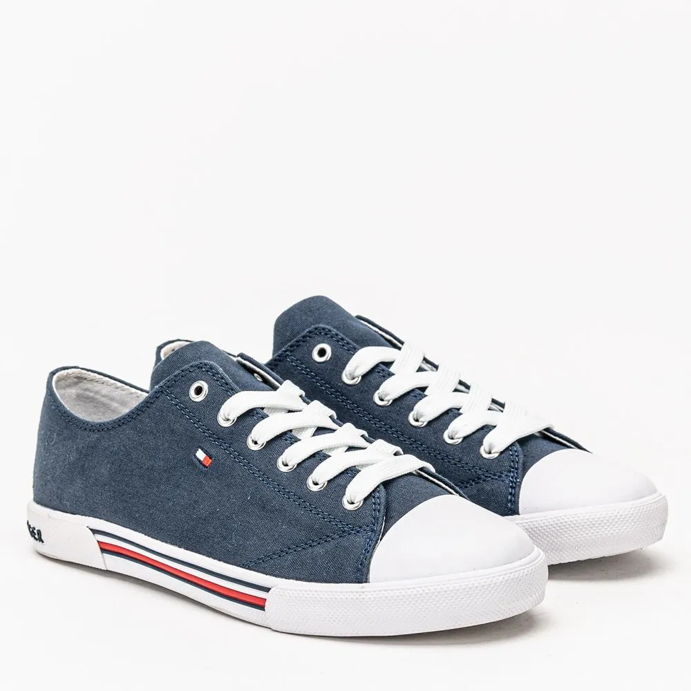 Tommy Hilfiger Low Cut Lace Up T3X4-30692-0890800 / blau