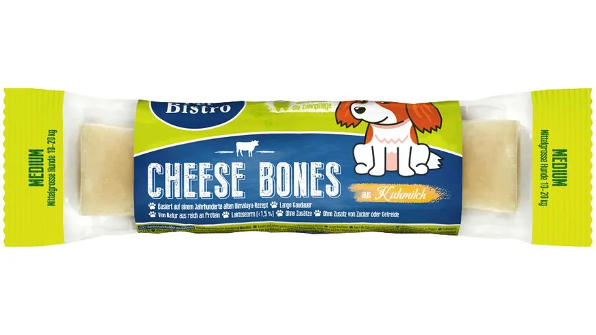Pet Bistro Hundesnack Cheese Bones aus Kuhmilch 70 g