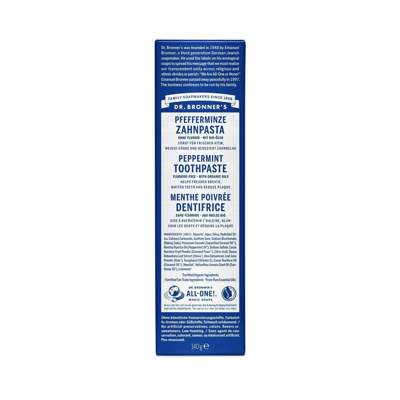 Peppermint Toothpaste
