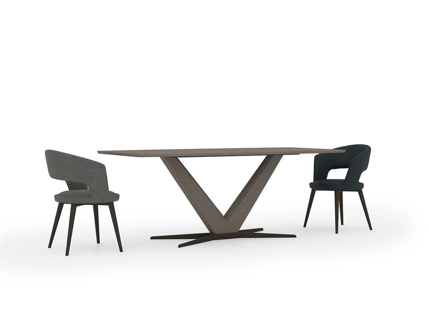 JVmoebel Esszimmer-Set Modern Esstisch Set Stühle Esszimmer Einrichtung Design Möbel, (5-St., Esstisch + 4x Stühle), Made in Europa