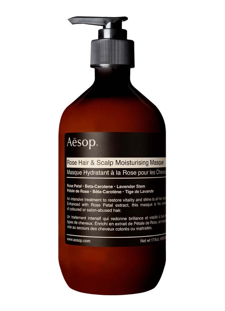 Aesop Rose drėkinamoji plaukų ir galvos odos kaukė