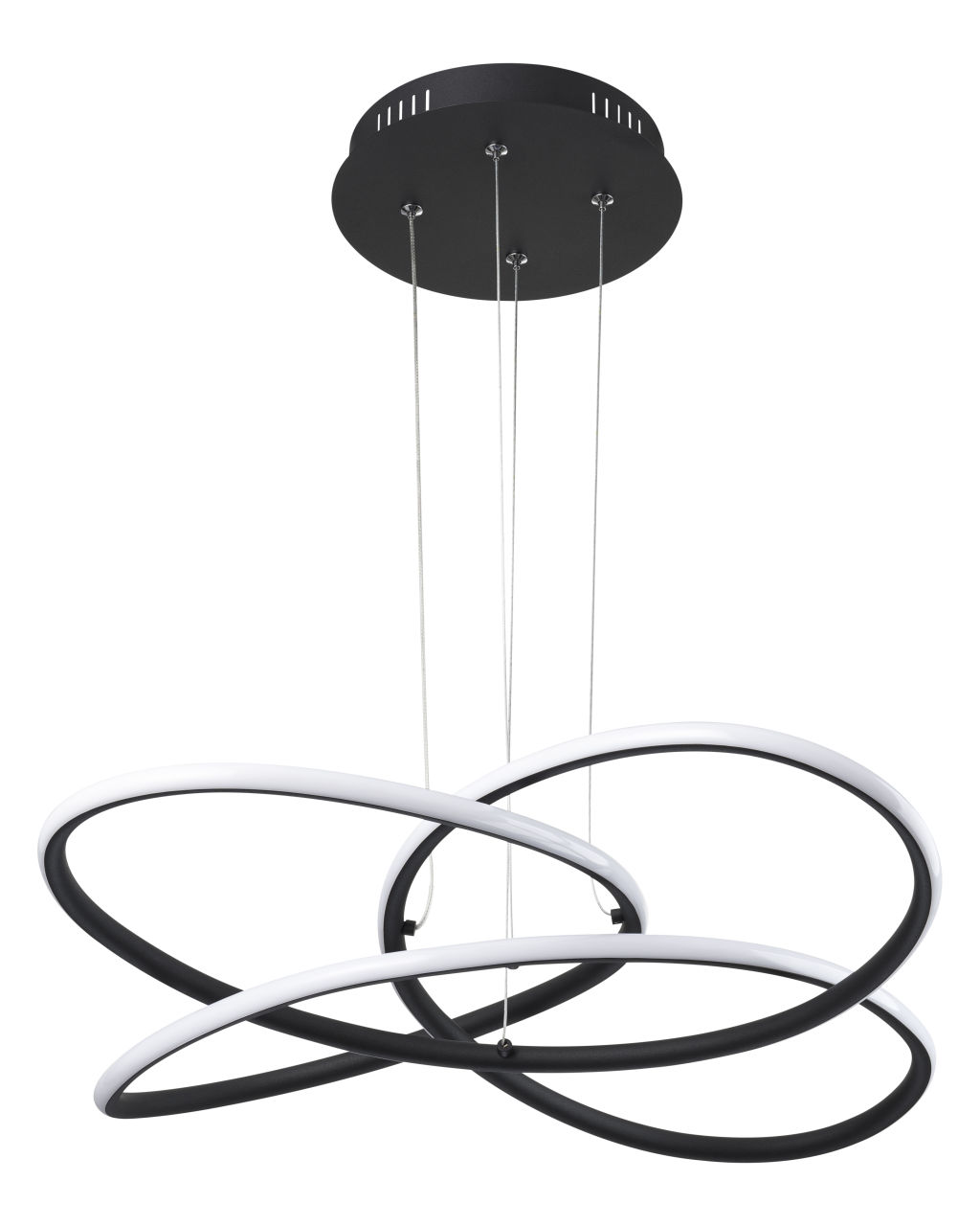 Globo Lighting - PANDA - Hängeleuchte Metall schwarz matt, LED