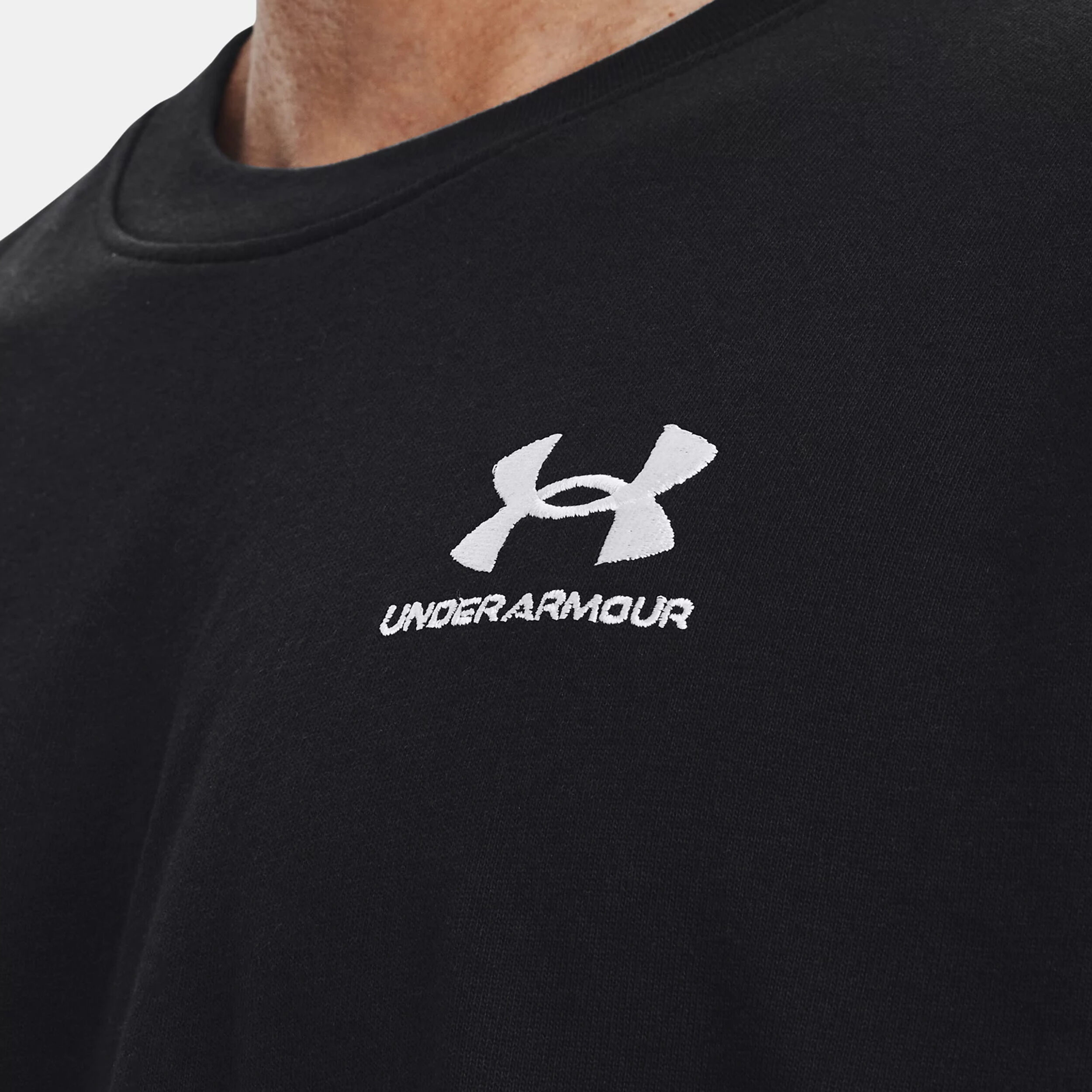 Logo EMB Heavyweight T-Shirt Herren - Schwarz