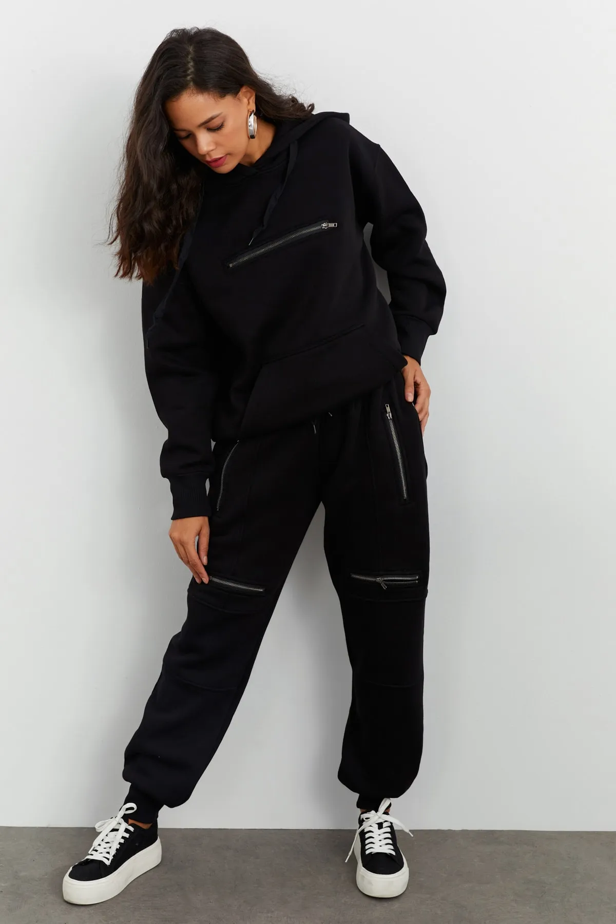Cool & Sexy  Zweiteiler - Schwarz - Regular Fit