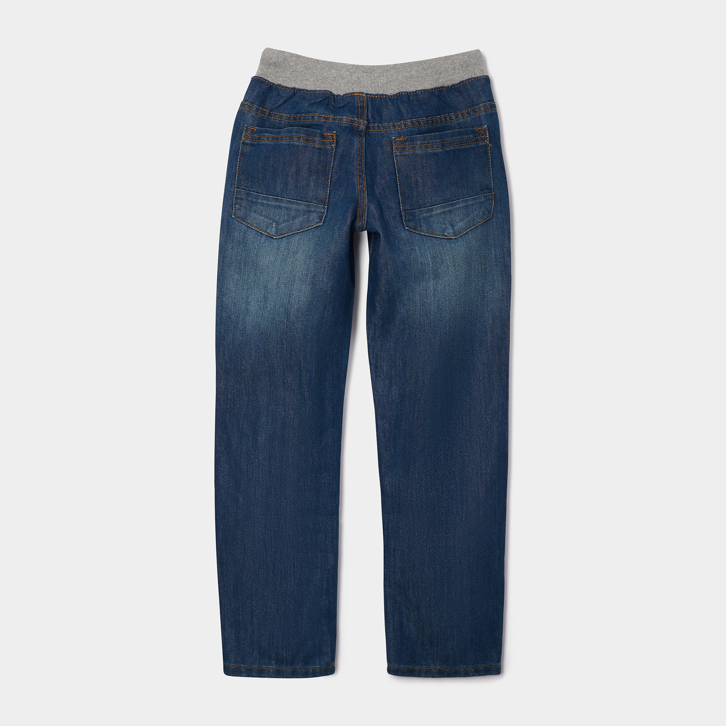 Jeans regular taille ajustable denim stone garçon | La Halle