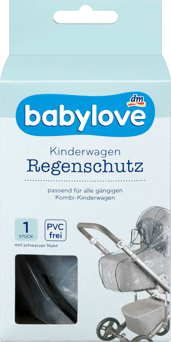 Regenschutz für Kinderwagen, 1 St