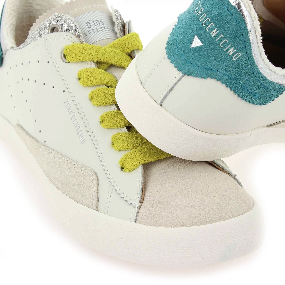 0-105  SC010 - Blanc Turquoise