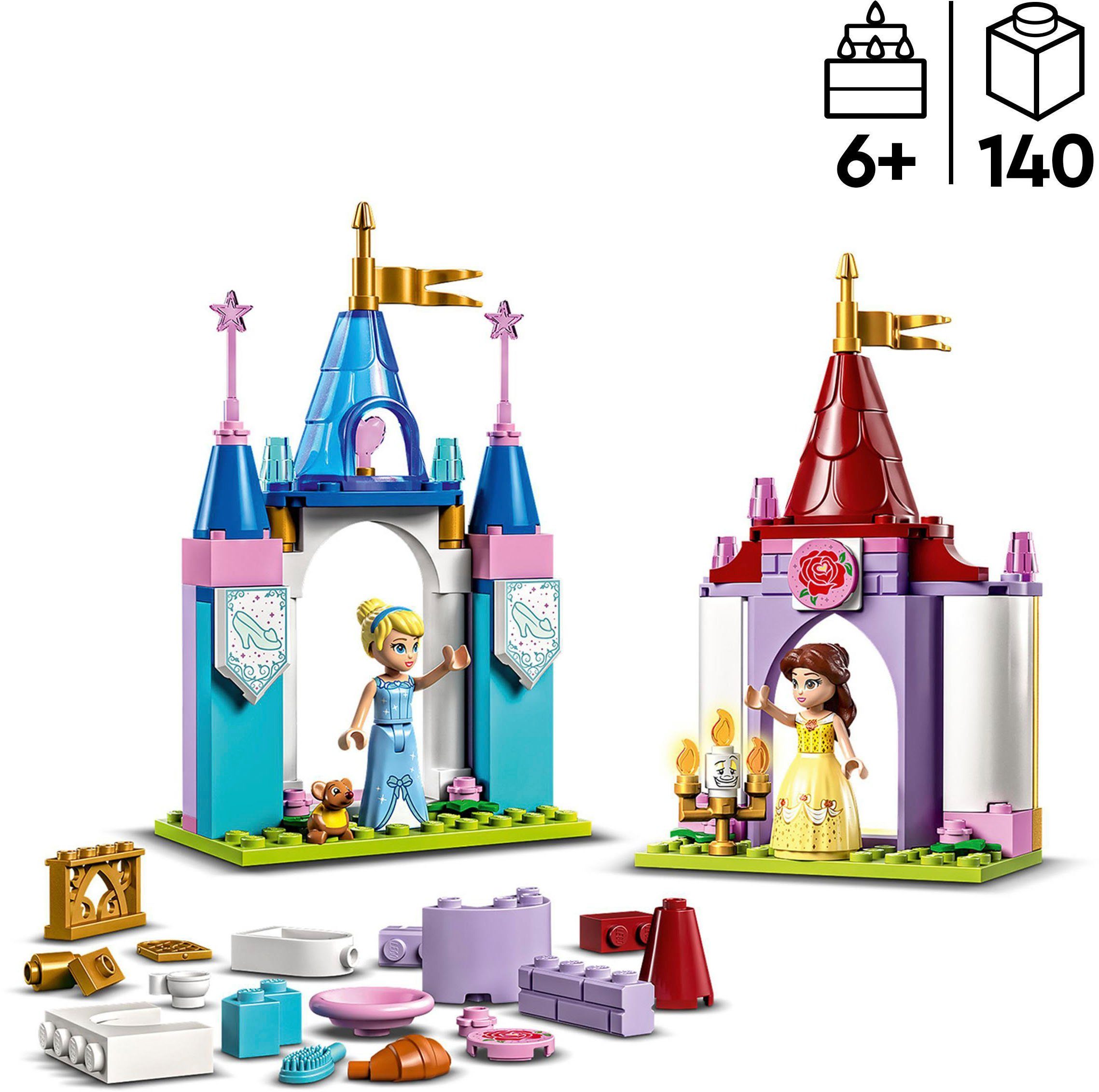 LEGO® Konstruktionsspielsteine Kreative Schlösserbox (43219), LEGO®  Princess, (140 St)