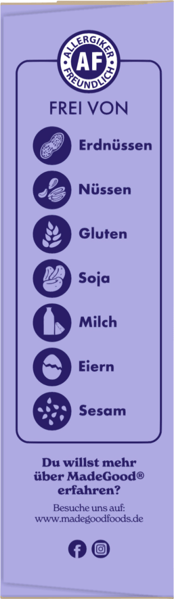 Müsliriegel, Granola gemischte Früchte (6 Stück), 144 g