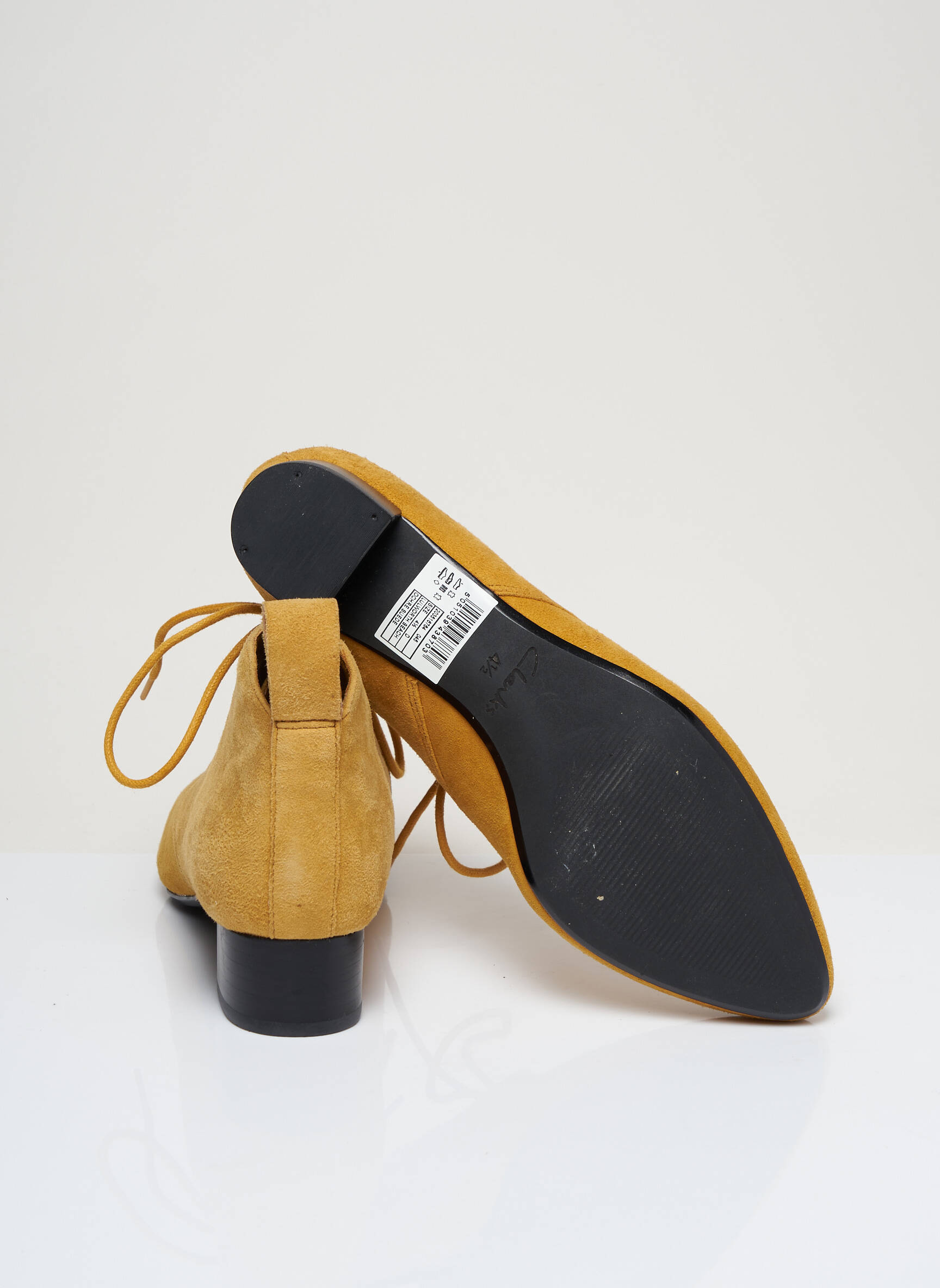 Clarks Derby Femme couleur jaune