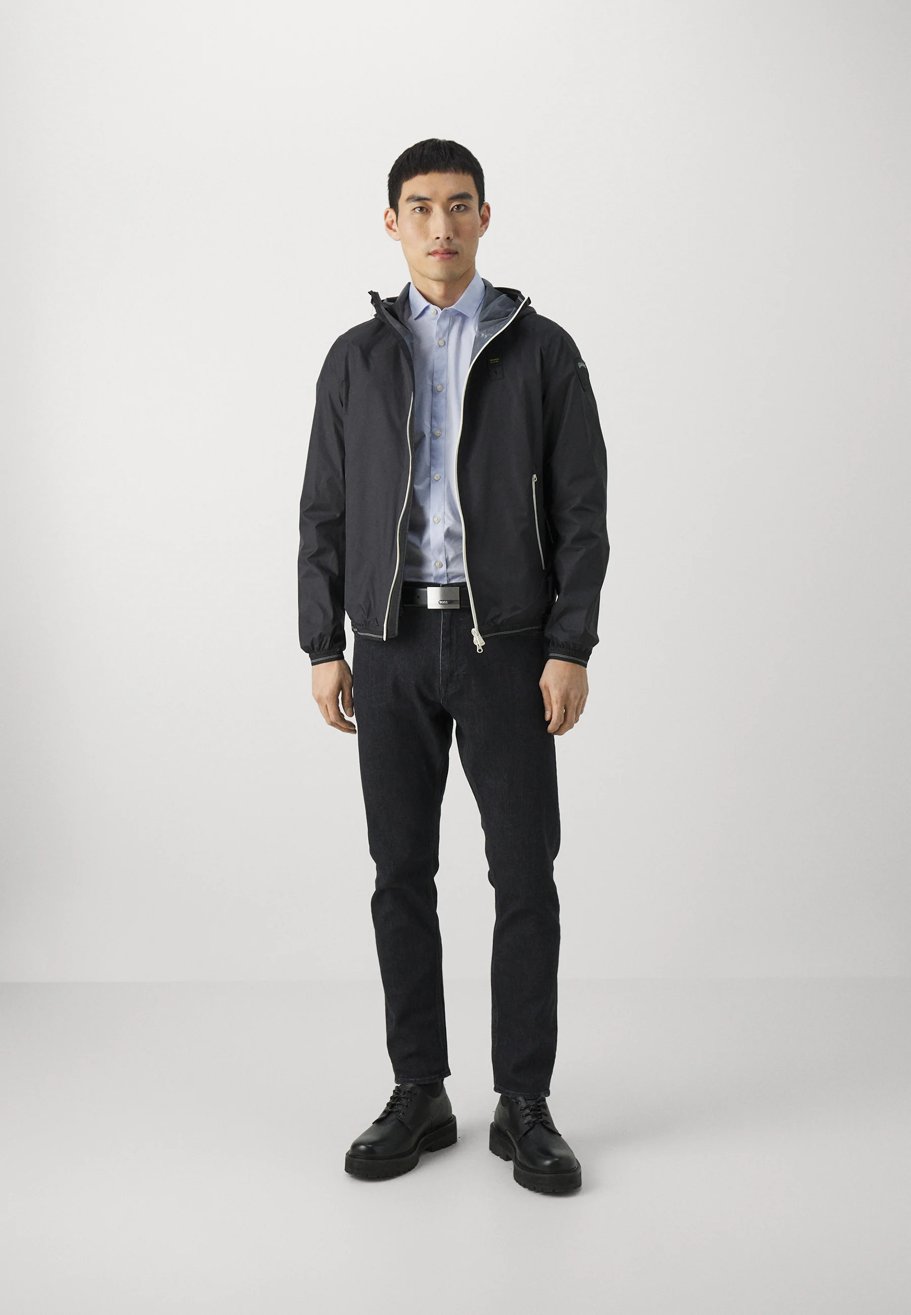 Blauer BASIC HOODIE JACKET - Cortavientos