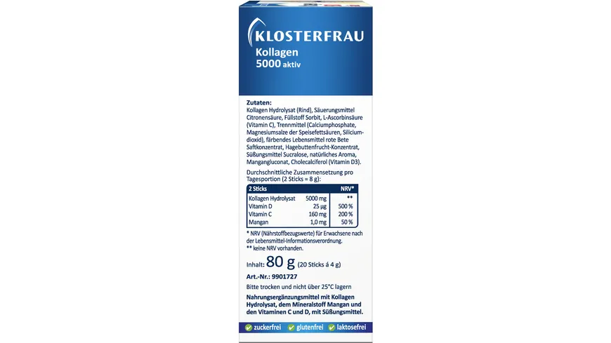 Klosterfrau Kollagen 5000 aktiv