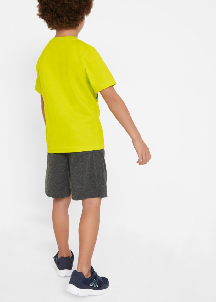 Jungen T-Shirt mit Wendepaillette + kurze Hose (2-tlg.Set)
