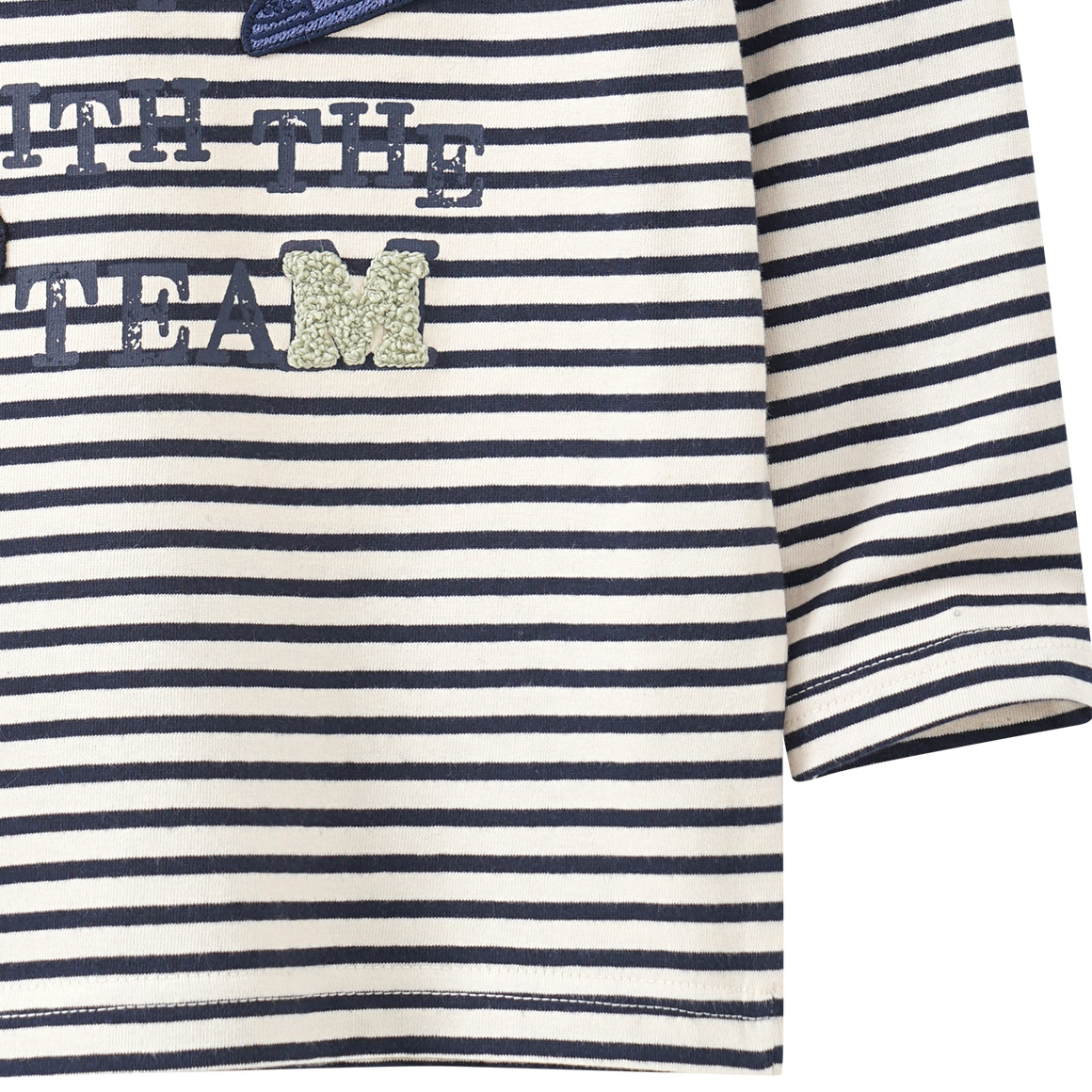 Jungen Langarmshirt mit Applikationen