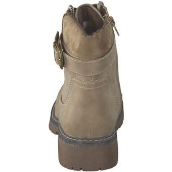 Via della Rosa Schnür Boots in beige