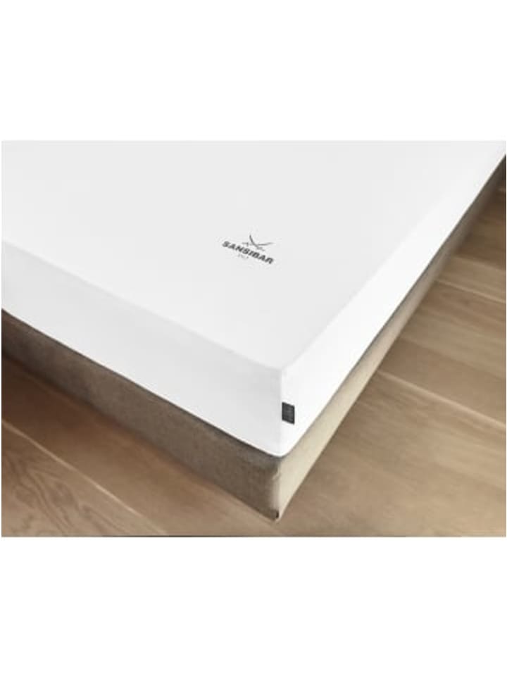 Sansibar Spannbettlaken in Weiß günstig kaufen