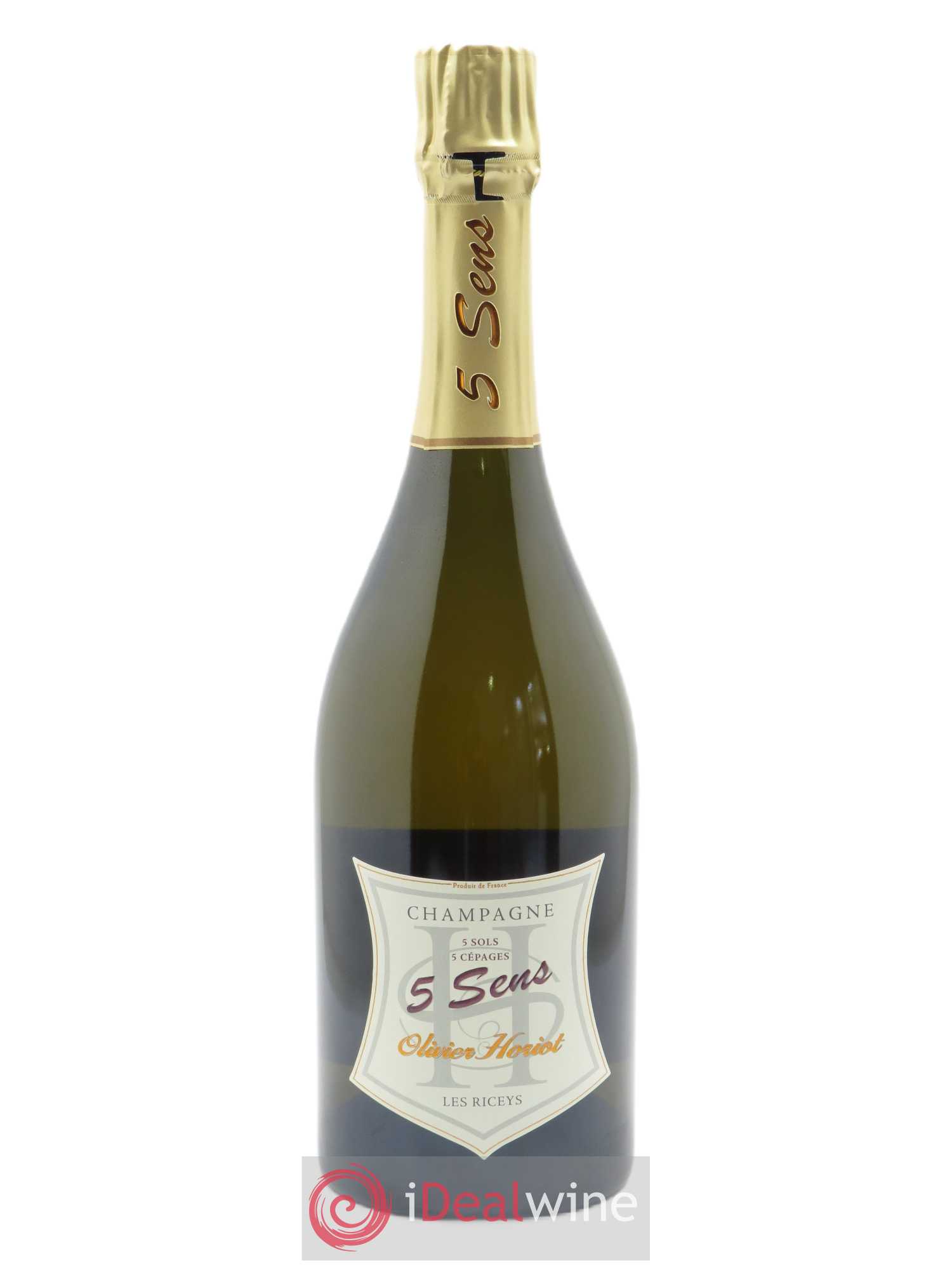 5 Sens Olivier Horiot  2014 - Lot de 1 Bouteille