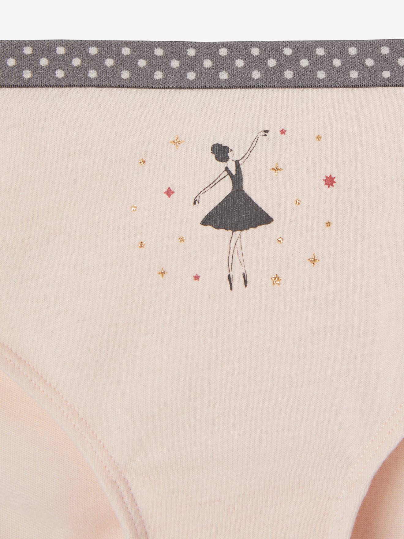 Lot de 3 culottes fille lot rose