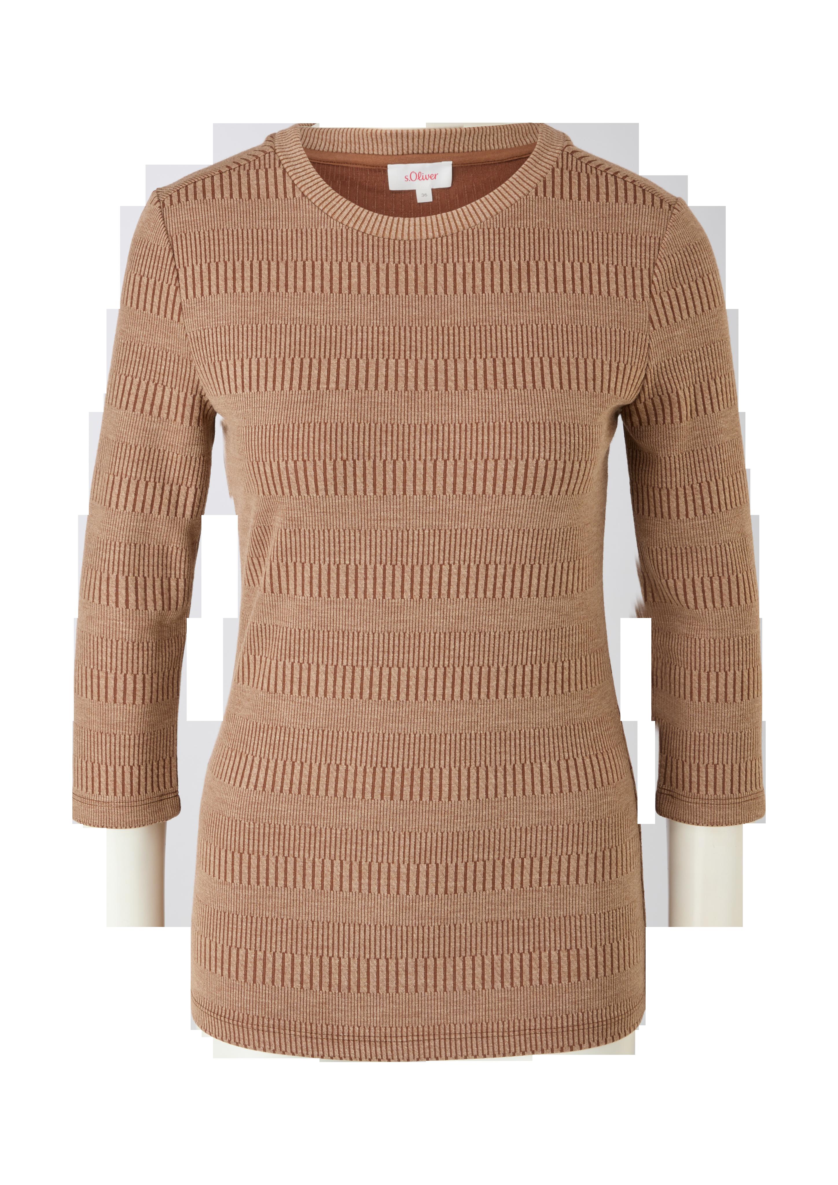 Struktur-Shirt aus Viskosestretch  2121360-8764